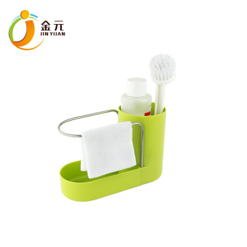 Kitchen bathroom sink caddy organizer holder drying rack shelves sponge holder sink organizer