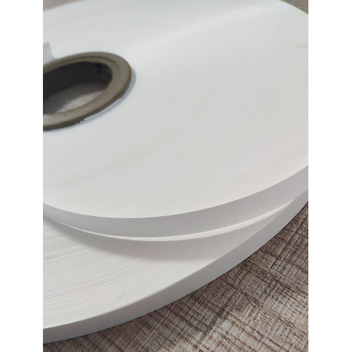 0,1 mm BOPP WHITE BOPP TAPE PP PLASCTIC ROLO