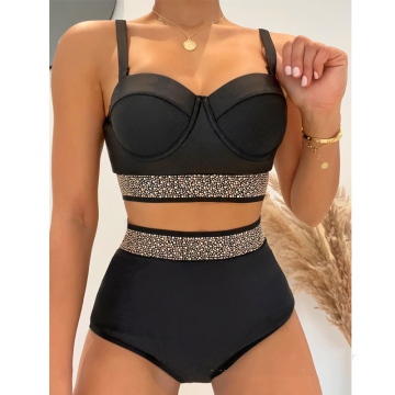 Wholesale Push Up Diamond Designer Ladies Bikini Sets