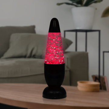 Factory Wholesale 12 Inch LED Revolving Glitter Light - Night Table Light