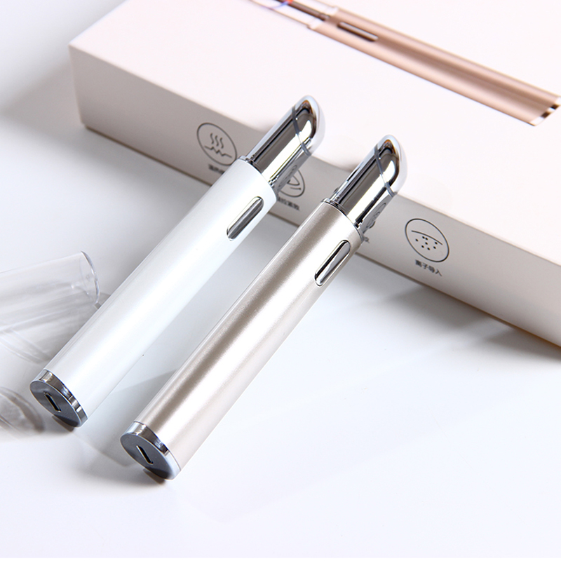 female home use microvidration eye massager hot and cold eye care tool with led light face and eye beauty magic wand