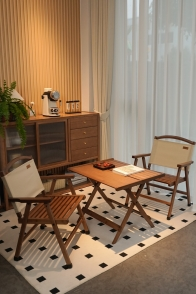 Multi-Functional Bamboo Folding Chair