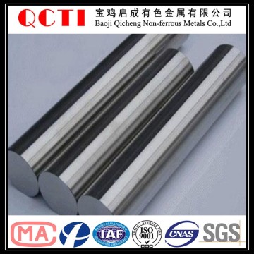 high purity polished gr2 titanium round rod 99.995