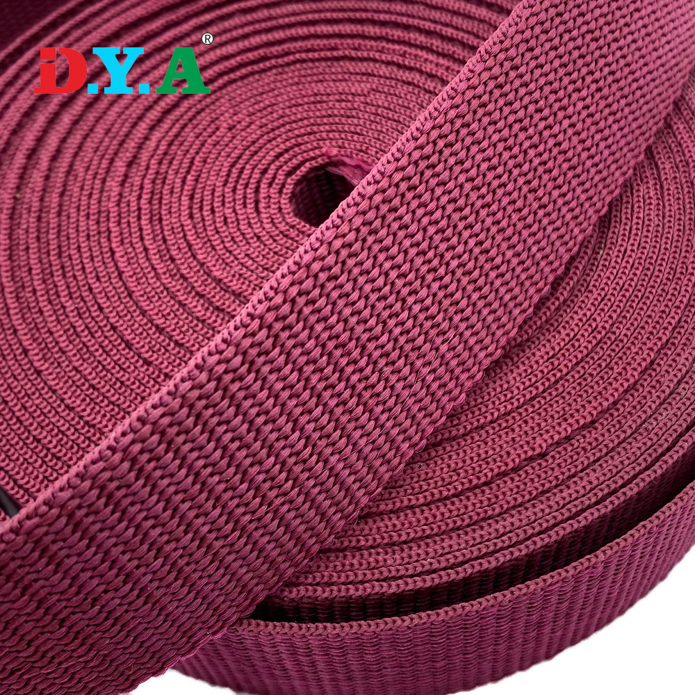 Hochfestes farbiges dickes Polyester-Gurtband 30 mm für Taschen