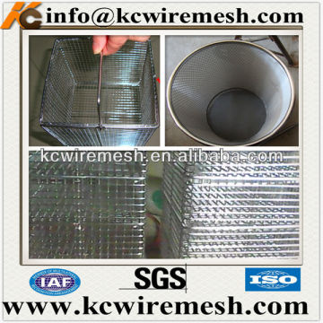 Supermarket wire mesh basket,shopping wire mesh basket