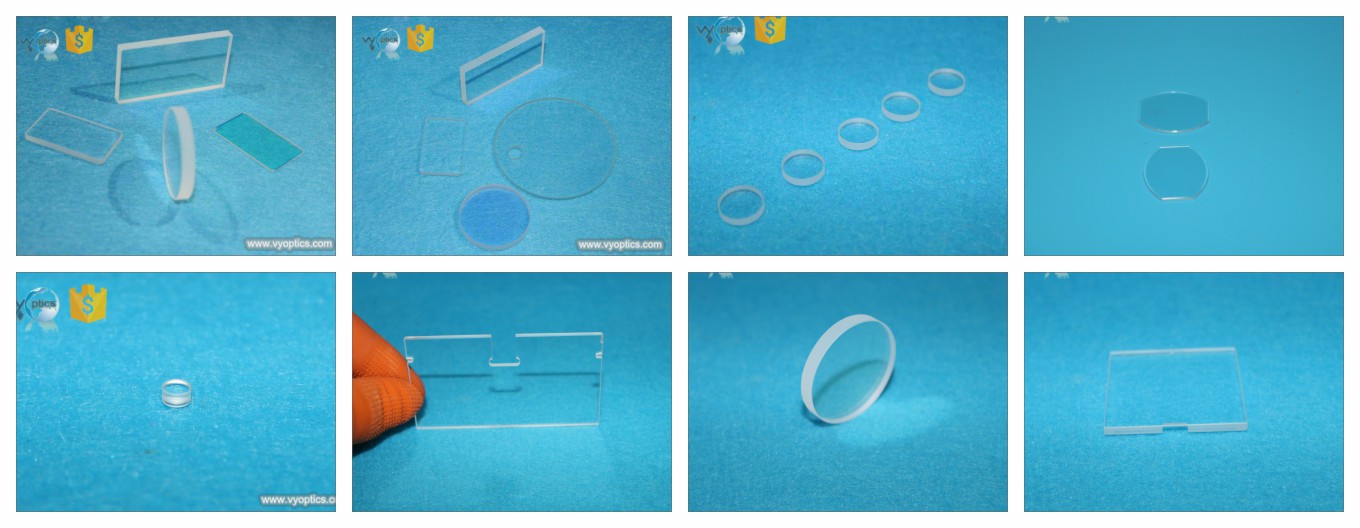 rectangular optical window/ wafer/ flat
