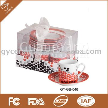 220 cc porcelain drinkware set