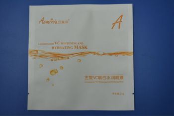 three side sealed facial mask packaging bags