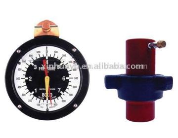 Dual Pointer Compound Pressure Gauge