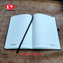 Kertas sentuhan sentuhan hitam custom percetakan notebook adat