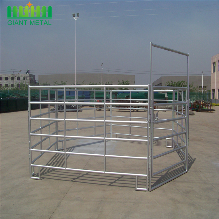 livestock fencing galvanized rural steel farm gate