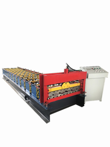 Trapezoidal roll forming machine