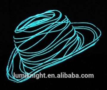 el hat / led caps / el wire cap