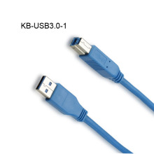 Кабель USB 3.0 типа A мужчин и мужского типа B