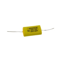 Original AUDIOPHILER250V.MKP Yellow Audio Capacitors - Types: 475J, 685J, 335J, 225J | Polyester Film Capacitors for Audio Filters
