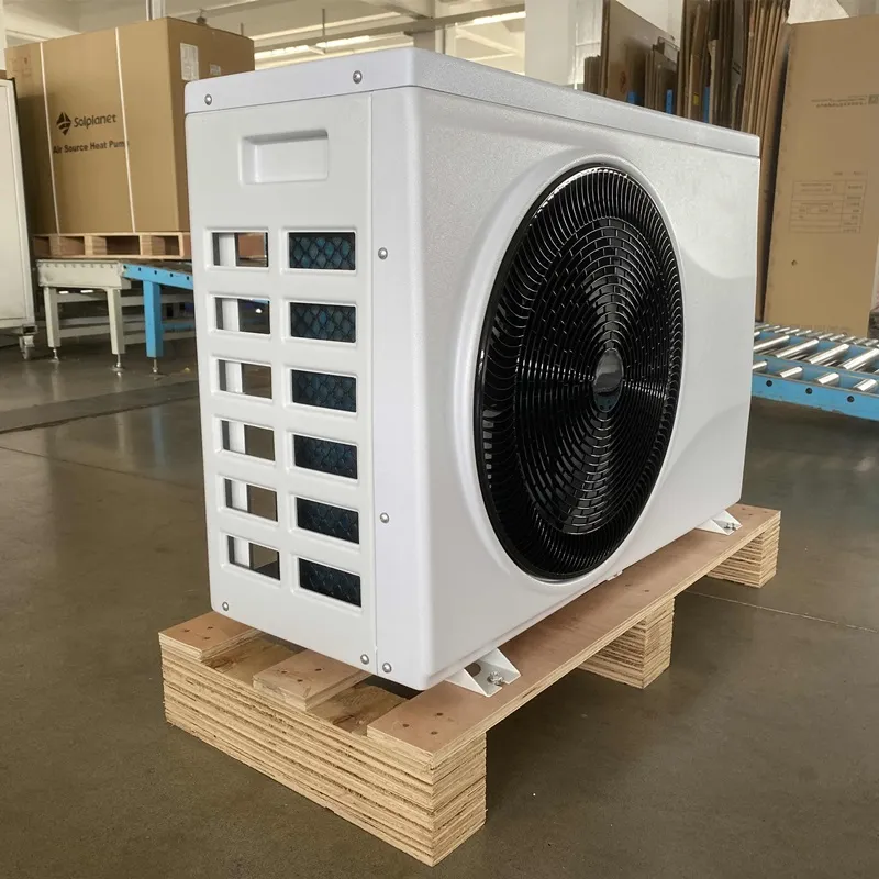 Sunrain Swimming Pool Heat Pump R32 Air to Water DC Inverter 7kw 35kw CE Certificated WiFi Hot Water Heater for Swimming Pool