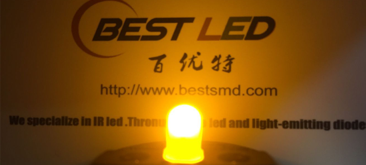 5mm yellow diffused LED