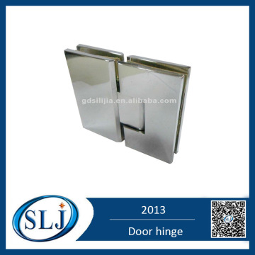 Bathroom Square Corner Brass Glass Door Hinge 2013