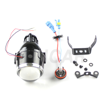 IPHCAR 2.5 inch HID Bi-xenon Fog Light 12V - Universal for Cars and Motorcycles