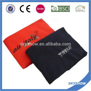 Christmas Super Soft Promotional Polar Fleece Blanket Giveaways