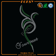 Your Text personalized rhinestone t shirts design