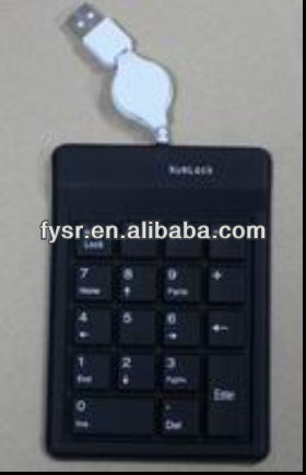 Numerical Keypad 18keys notebook numerical keypad 18 keys