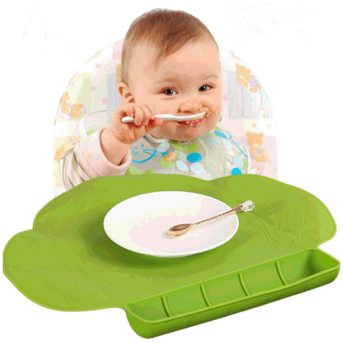 Wholesale Baby Cloud Shaped Non Slip Silicone Placemat