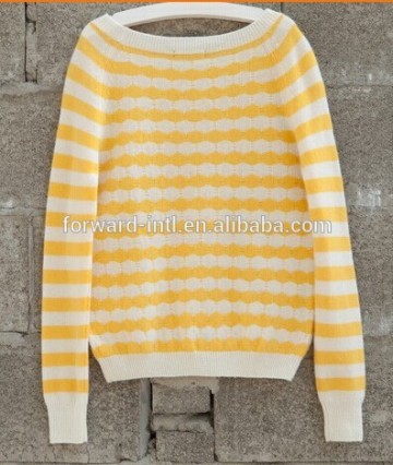 100% Cashmere Lady Knitted Pullover High Quality