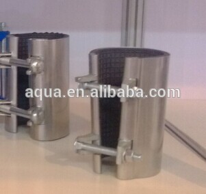 semi-circle repair clamp, half circle repair clamp, repair clamp, snap repair clamp