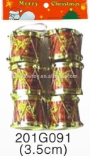 Fashional Style Cheap christmas trees Pendant flashing drums sets