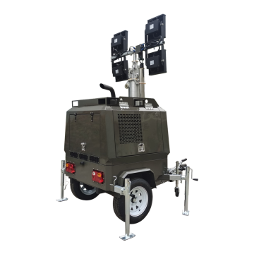 led mobile mining lighting tower