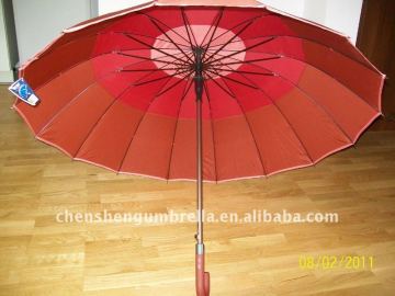 16ribs straight leisure umbrella