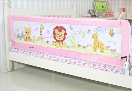 Aluminum 150cm Portable Baby Bed Rails For Bunk Beds With Woven Net