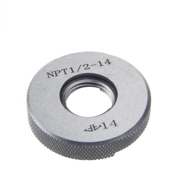 ROKTOOLS 3/8-18 Pipe Thread Ring Gage - NPT National Pipe Standard