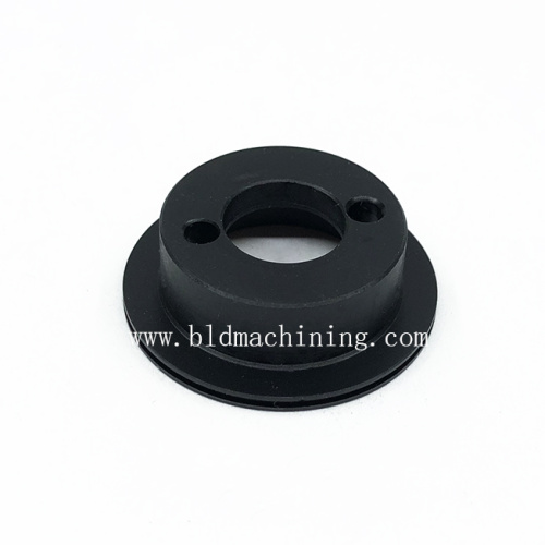 High Precision Lathe Turning Plastic Parts with Grooves