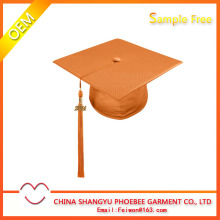 Orange Child Graduation Cap