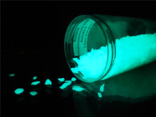 Realglow Photoluminescent Quartz Blue-green 5mm