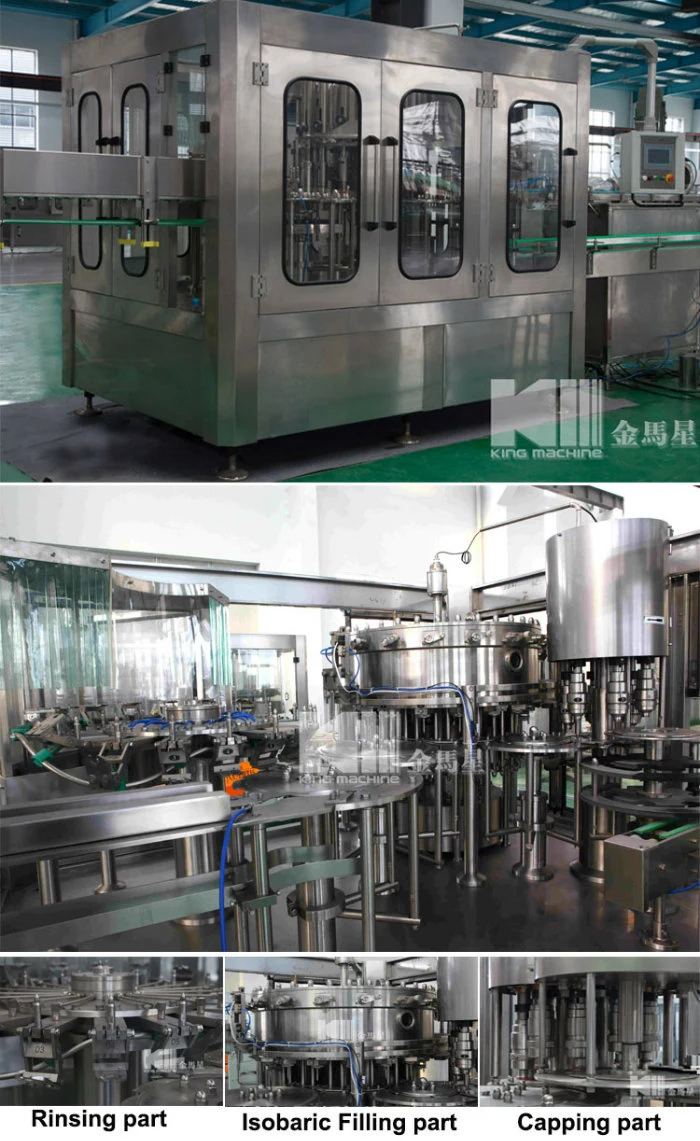 Automatic Sparkling Water Filling Line