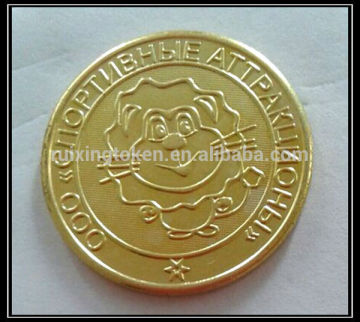 Hot sell Cheap Amusement metal game tokens coins