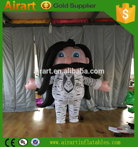 free design customized inflatable character halloween costumes for outdoor parade