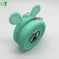 Wholesale Zipper Silicone Coin Cartoon Round Wallet