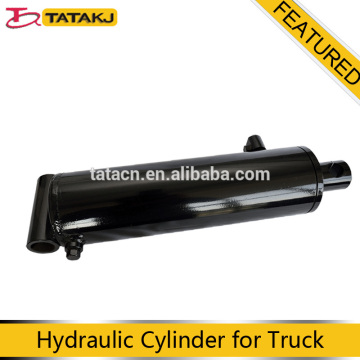 Tie-rod hydraulic cylinder for agricultural machine