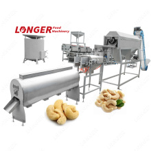 China Cashew Nut Processing Equipment List: Small Raw Cashew Cooking and Peeling Machines