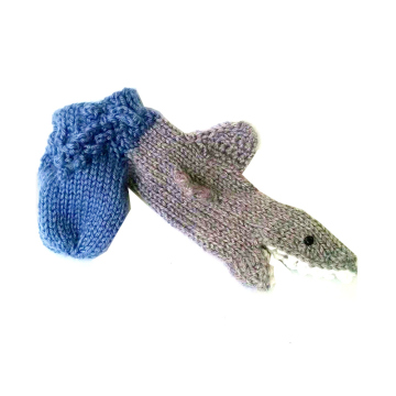 Shark Penis Willie Willy Warmer Knitted Accessory Men Mature Underwear