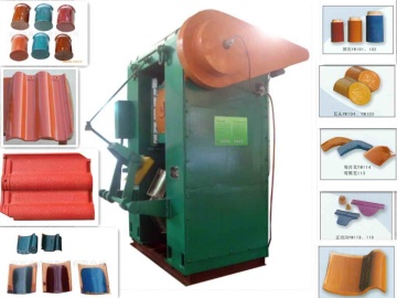 clay tile making machine