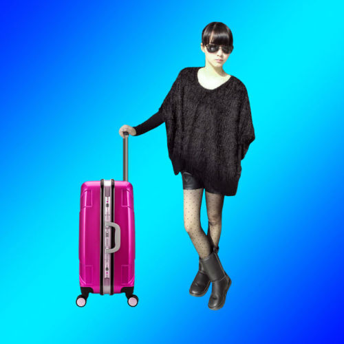OEM wheeled suitcase maleta bag luggage for British Scotland, China Brand Customize Factory