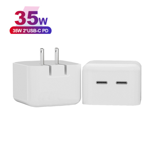 Міні -розмір 35 Вт USBC Phone Tepec Travel Charger