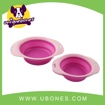 Silicone Collapsible Pet food Feeder & Pet Bowl & Dog Bowl