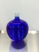 blue glass bottles coating mahcine