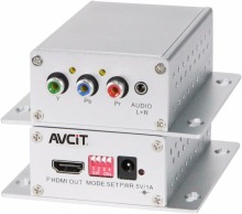 AVCIT Signal Switch Converter YPbPr to HDMI Converter
